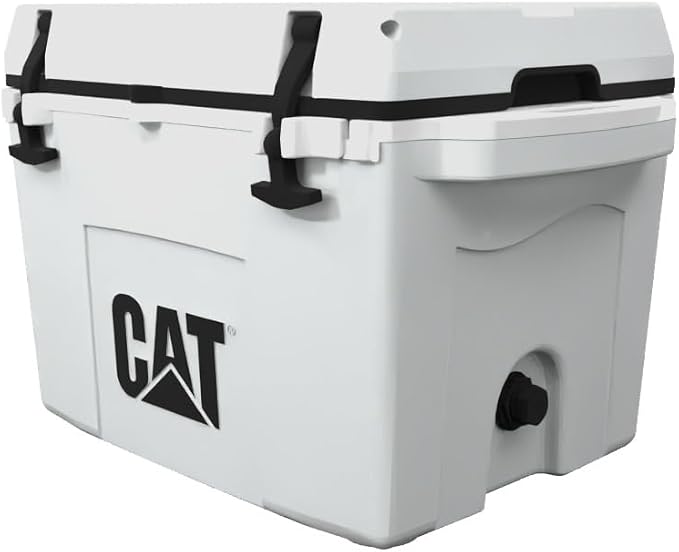Cat® 27 Quart Insulated Personal Cooler – White1