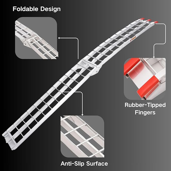 Extending Aluminum Arched Ramp (pair)3
