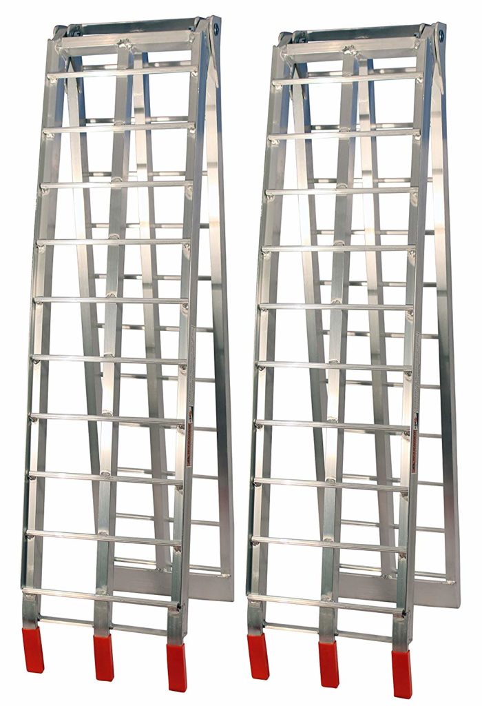 Aluminum Folding Arched Ramp (pair)