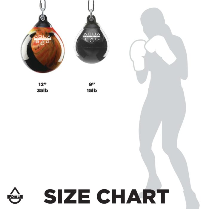 aqua fitness size chart