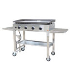 36'' Griddle Cooking Station in Stainless Steel - REAR GREASE