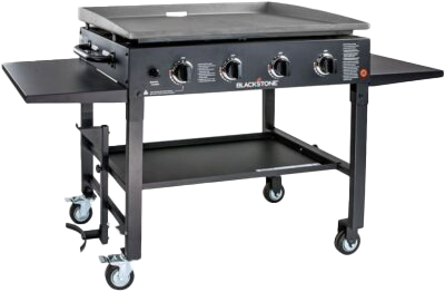 36'' Griddle Cooking Station in Classic Black