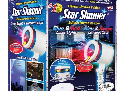 Star Shower Blue & Red