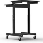 Luxor Adjustable Height Presentation Workstation – Black6
