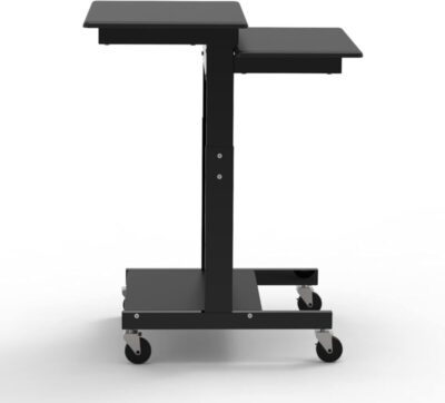 Luxor Adjustable Height Presentation Workstation – Black7