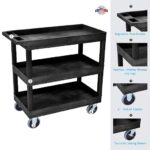 Luxor Heavy Duty Tub – 19 in X 32 in – Black1