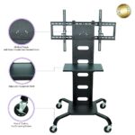 Luxor Mobile Flat Panel TV Stand + Mount1