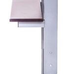 Podium Luxor réglable en hauteur avec roulettes – Gris2