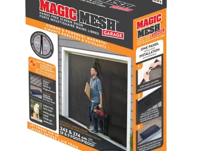 Magic Mesh Garage Door