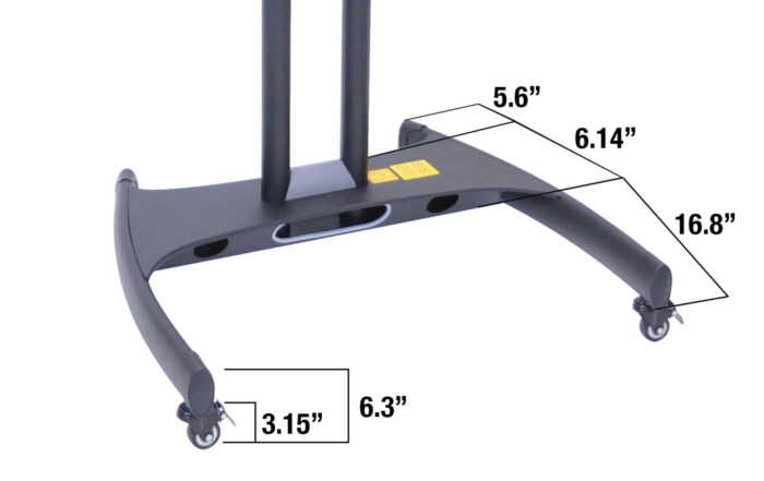 Luxor LCD TV Cart