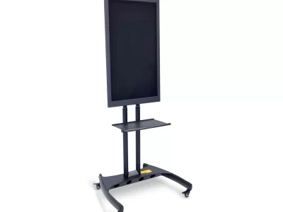 Luxor Adjustable Flat Panel Cart with Swivel Mount