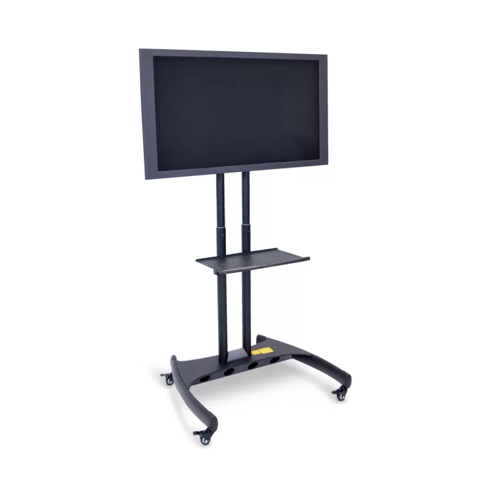 Luxor Adjustable Flat Panel Cart with Swivel Mount