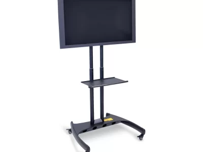 Luxor Adjustable Flat Panel Cart with Swivel Mount