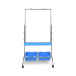 Luxor Classroom Chart Stand with Storage Bins - 40-in x 30-in