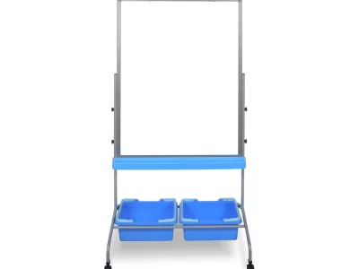 Luxor Classroom Chart Stand with Storage Bins - 40-in x 30-in