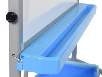 Luxor Classroom Chart Stand with Storage Bins - 40-in x 30-in