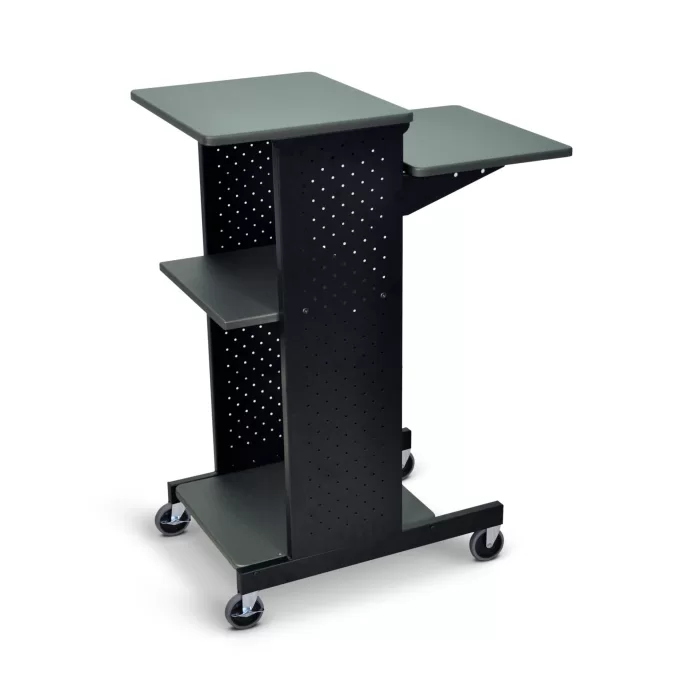 Luxor 40-in Mobile Presenters Station - Black