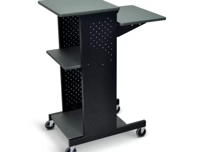 Luxor 40-in Mobile Presenters Station - Black