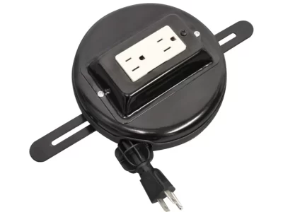 Luxor 20-ft Retractable Power Cord - Two-Outlet
