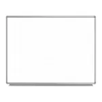 Luxor Wall-Mounted Magnetic Ghost Grid Whiteboard - 48-in x 36-in