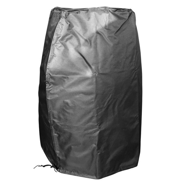 Allspace Allspace 3 Piece Barrel Shape Metal Patio Set with Storage Cover – Grey1