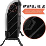 Heat Storm 1500W Infrared Cabinet Heater with Remote Control and Safe Touch Design2