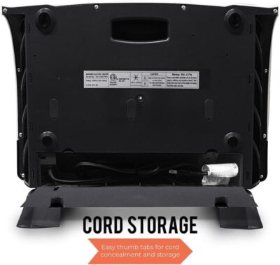 Heat Storm 1500W Infrared Cabinet Heater with Remote Control and Safe Touch Design3