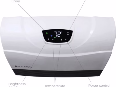 Heat Storm Phoenix 1500W WiFi Smart Heater avec chauffage infrarouge et thermostat digital