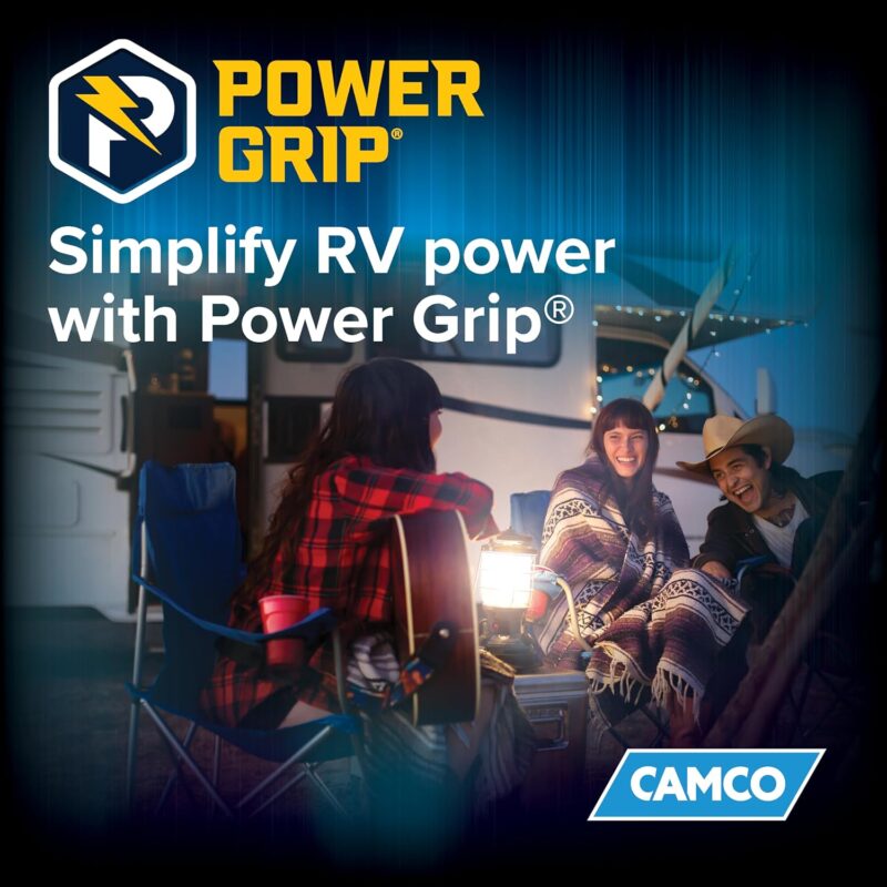 Camco 25' 30 Amp PowerGrip RV Extension Cord Camco 25' 30 Amp PowerGrip RV Extension Cord