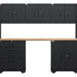 Cat® Fully-Welded 8-pc Garage Storage Cabinetry Set