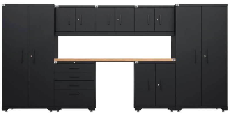Cat® Fully-Welded 8-pc Garage Storage Cabinetry Set Cat® Fully-Welded 8-pc Garage Storage Cabinetry Set