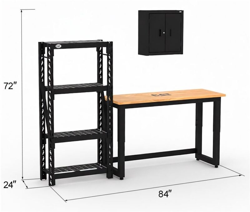 Cat® Ready To Assemble 3-pc Garage Storage Cabinetry Set