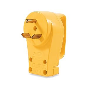 Camco 30 Amp PowerGrip RV Male Plug Replacement Camco 30 Amp PowerGrip RV Male Plug Replacement