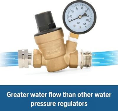 Camco Adjustable Brass Water Pressure Regulator2 Camco Adjustable Brass Water Pressure Regulator2