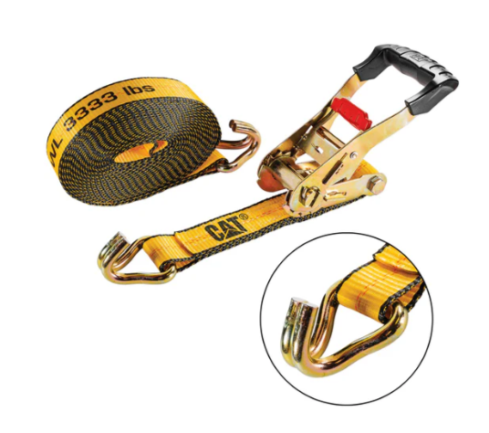 Cat® Garage - Sangles d'arrimage à cliquet ultra-robustes de 27 pieds