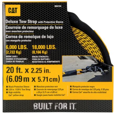 Cat® Garage 20ft. Deluxe Heavy Duty Towing Strap