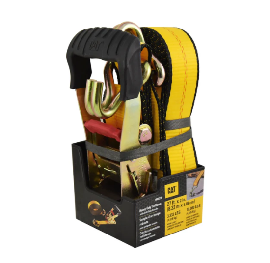 Cat® 27 Ft Heavy-Duty Ratchet Tie Down