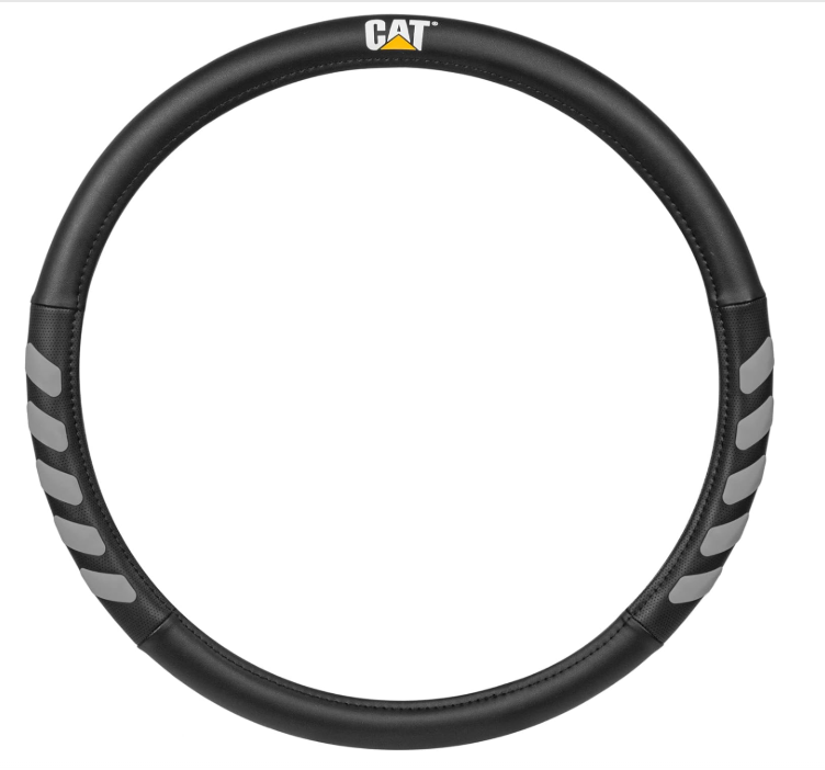 CAT Ultra Sports Grip Leather Steering Wheel Cover