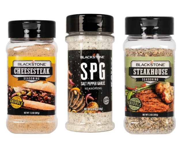 SpicePack-Cheesesteak, Salt pepper Garlic, Steakhouse SpicePack-Cheesesteak, Salt pepper Garlic, Steakhouse