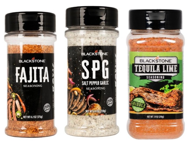 SpicePackB- Fajita, SPG Sel Poivre Ail, tequila Lime