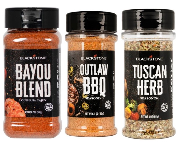 SpicePackC-Bayou blend, Outlaw BBQ, Tuscan Herb