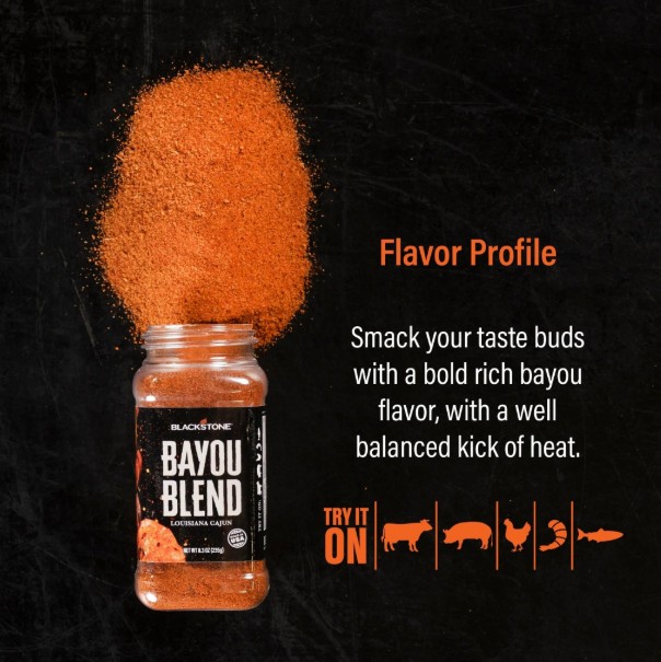 Blackstone Gourmet Series -Bayou Blend Spice