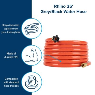 camco rhinoflex 25 grey black water hose 912ad13c 8c66 46fc b9f5 d3eac813138b jpgrendition