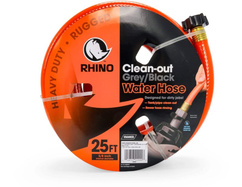 Camco Rhino 25' Clean-Out Water Hose Camco Rhino 25' Clean-Out Water Hose