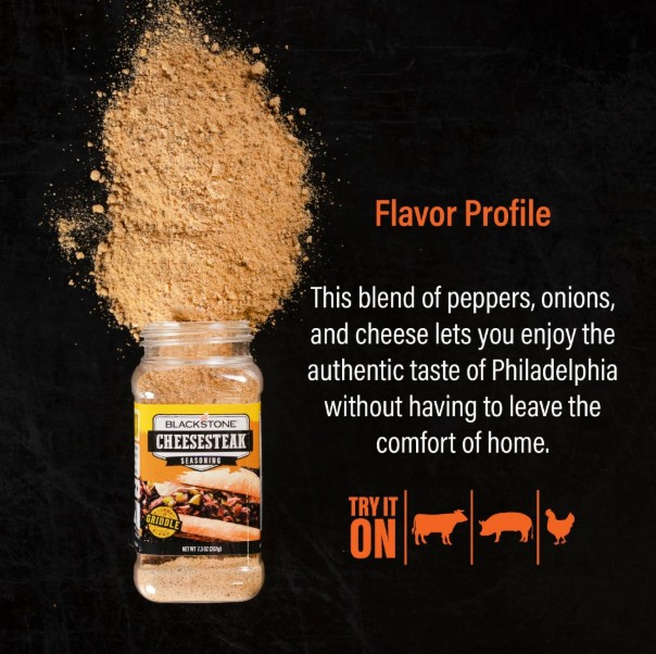 Blackstone Gourmet Series- CheeseSteak Spice Blackstone Gourmet Series- CheeseSteak Spice