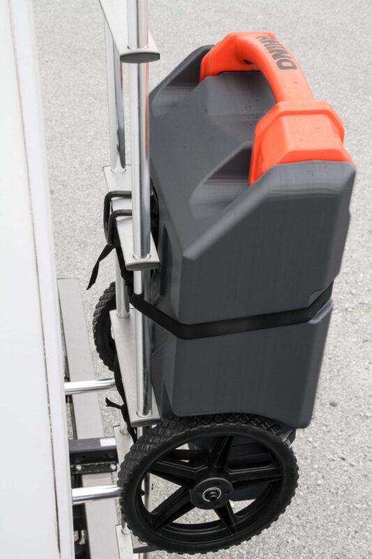 Camco Rhino Heavy Duty 15 Gallon RV Portable Waste Tank