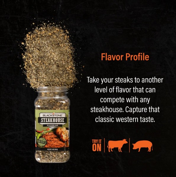 Série Blackstone Gourmet - SteakHouse Spice