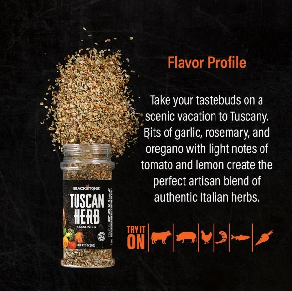 Blackstone Gourmet Series -Tuscan Herb Spice