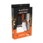 Blackstone 7-piece Hibachi Toolkit including 8inch Chef Knife