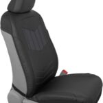 BDK 2 piece Automotive Seat Covers featuring Faux Leather Spill Resistant Material2